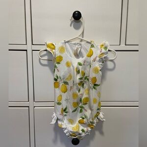 Baby Club Chic Lemon Bubble Romper